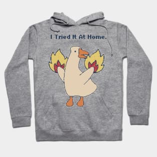 I Tried It At Home - 8Bit Pixelart Hoodie